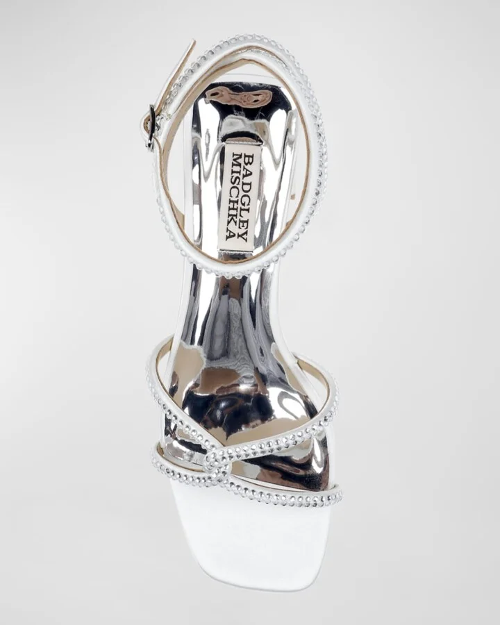 Brisa Strass Ankle-Strap Sandals - Image 2
