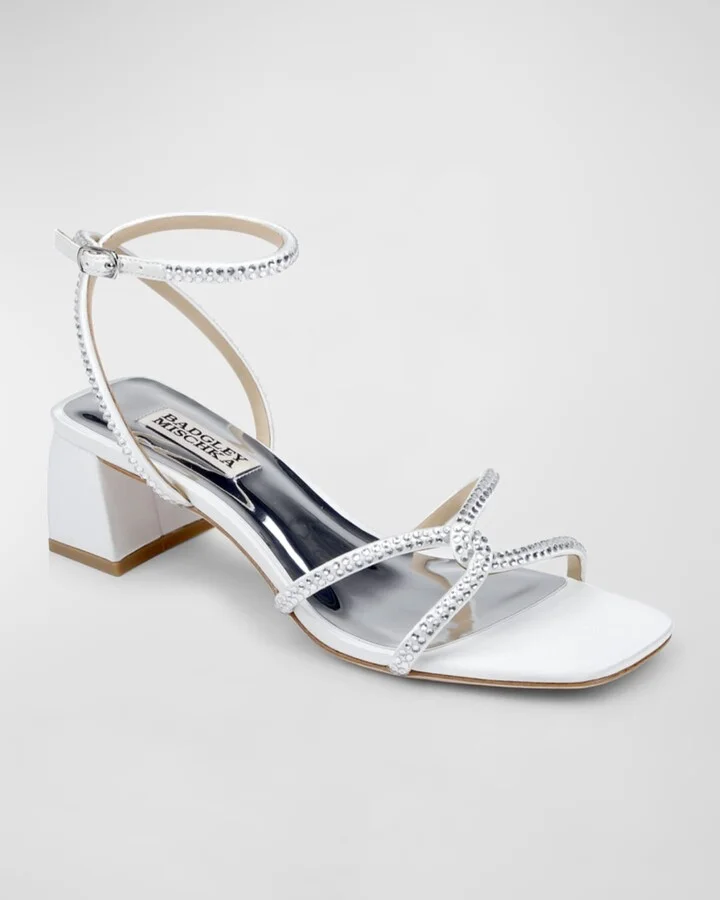 Brisa Strass Ankle-Strap Sandals - Image 6