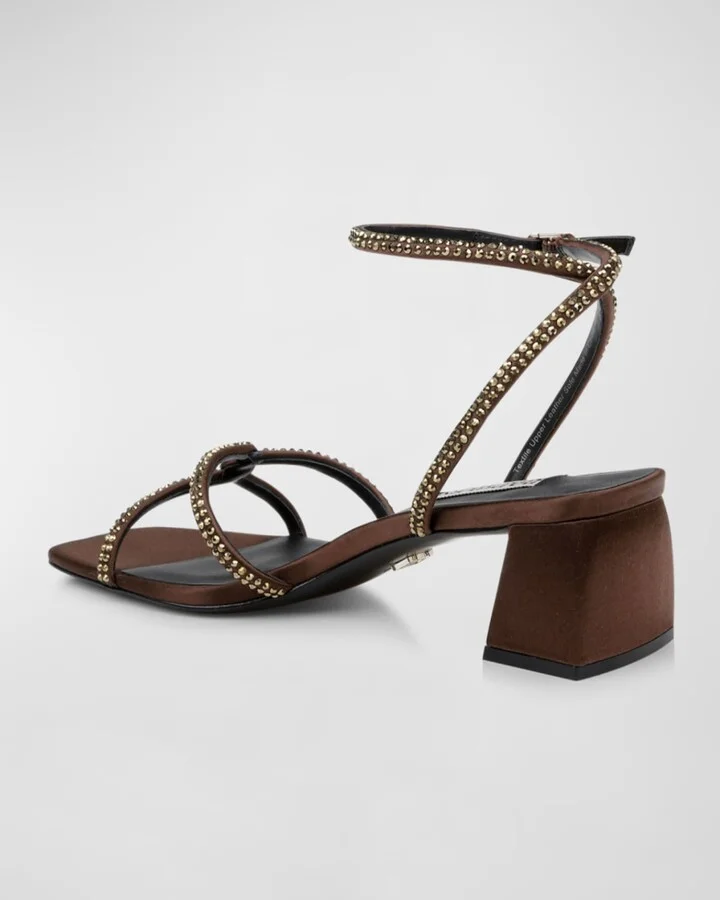 Brisa Strass Ankle-Strap Sandals - Image 9