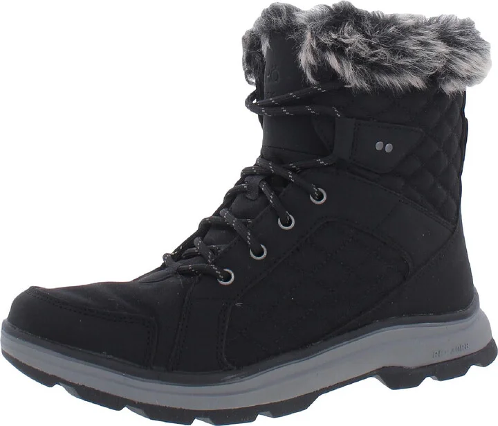 Brisk Womens Cold Weather Lace Up Winter & Snow Boots