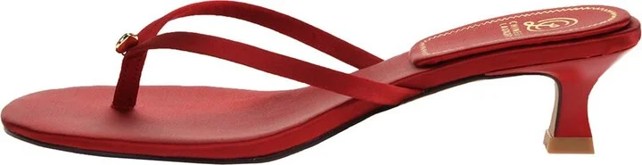 Brissa Kitten Heel Flip Flop - Image 5