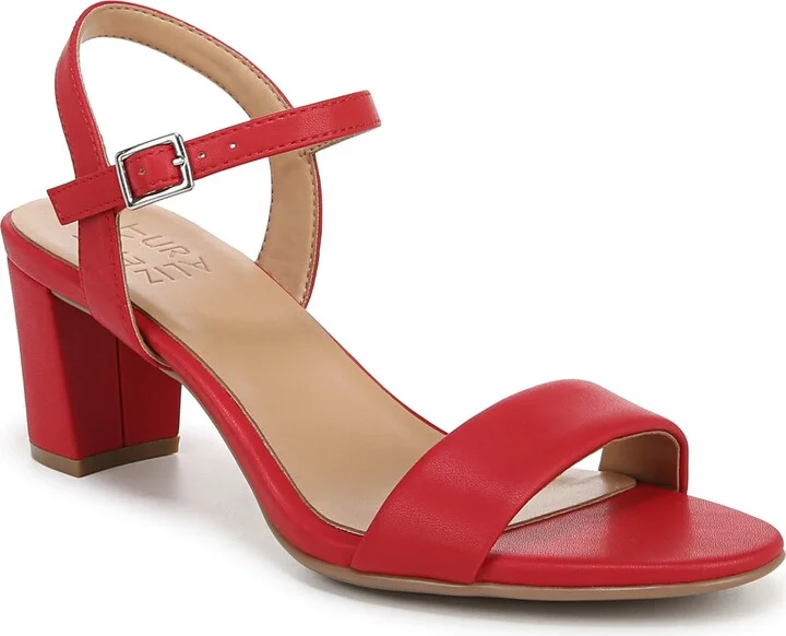 CRIMSON RED FAUX LEATHER