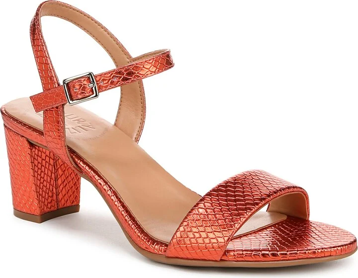 Bristol Block Heel Ankle Strap Sandal