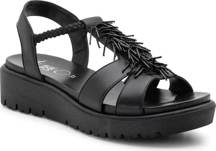 Black Nappa Leather