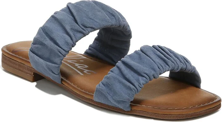 Bristol Womens Comfort Insole Slip On Slide Sandals
