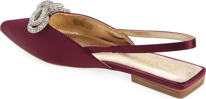 Brit Pointed Toe Slingback Flat - Image 2