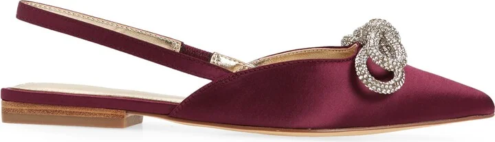 Brit Pointed Toe Slingback Flat - Image 3