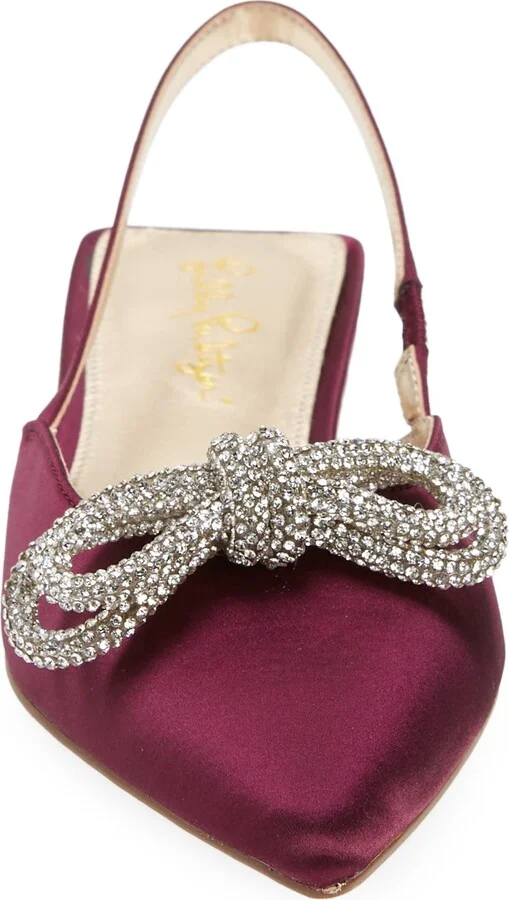 Brit Pointed Toe Slingback Flat - Image 4
