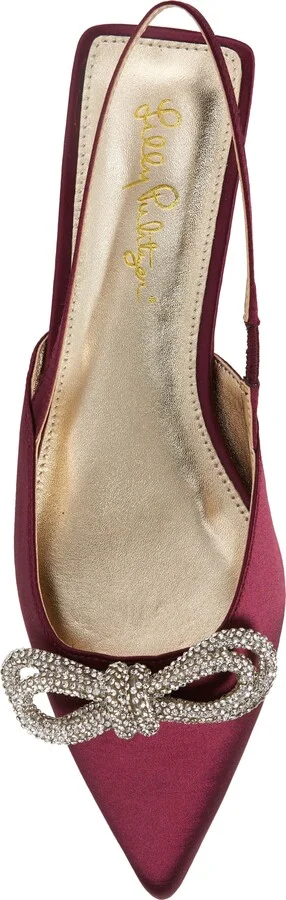 Brit Pointed Toe Slingback Flat - Image 5