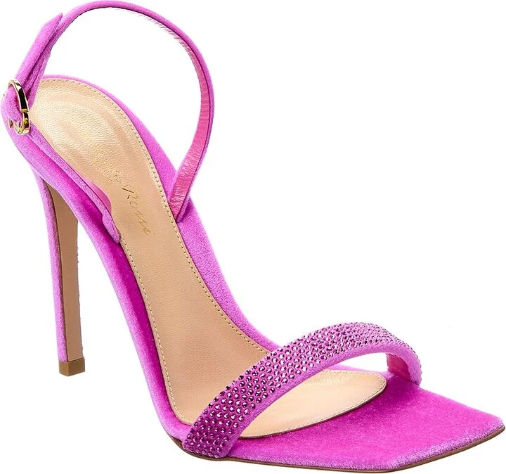 Britney 150 Velvet Sandal