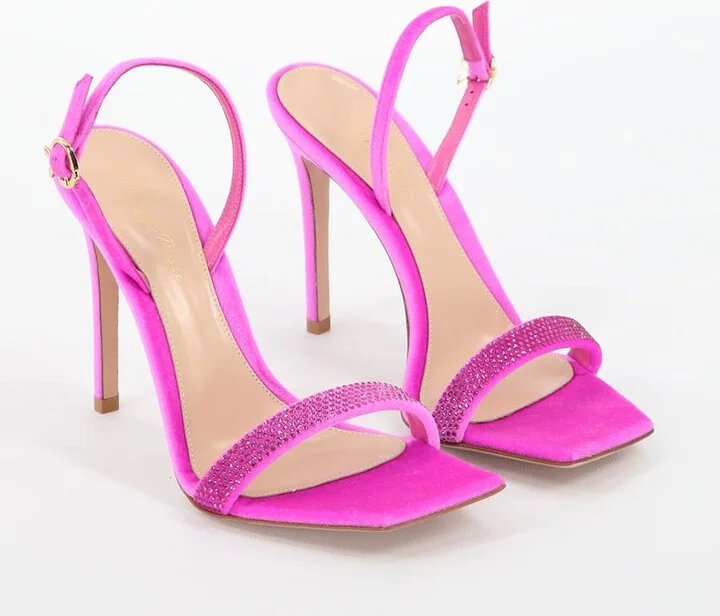 Britney Fuchsia Sandals - Image 5