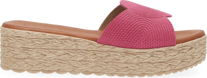 Britta Espadrille Platform Wedge Slide Sandal - Image 3