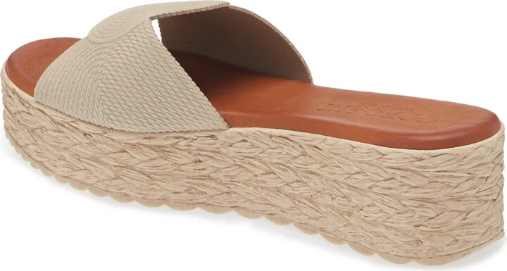 Britta Espadrille Platform Wedge Slide Sandal - Image 8