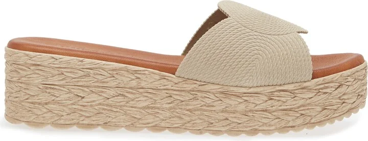 Britta Espadrille Platform Wedge Slide Sandal - Image 9