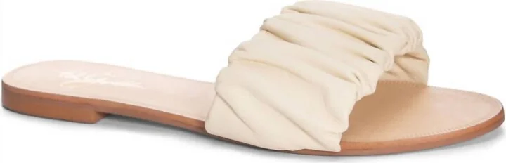 Britta Leather In Cream