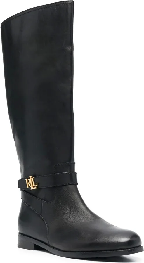 Brittaney logo-plaque boots - Image 2