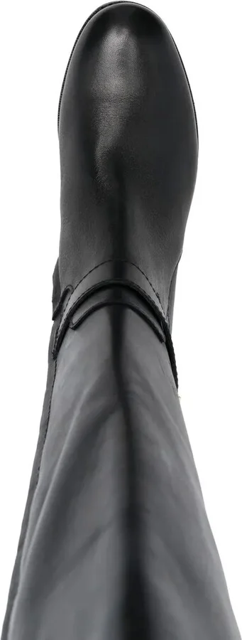 Brittaney logo-plaque boots - Image 4
