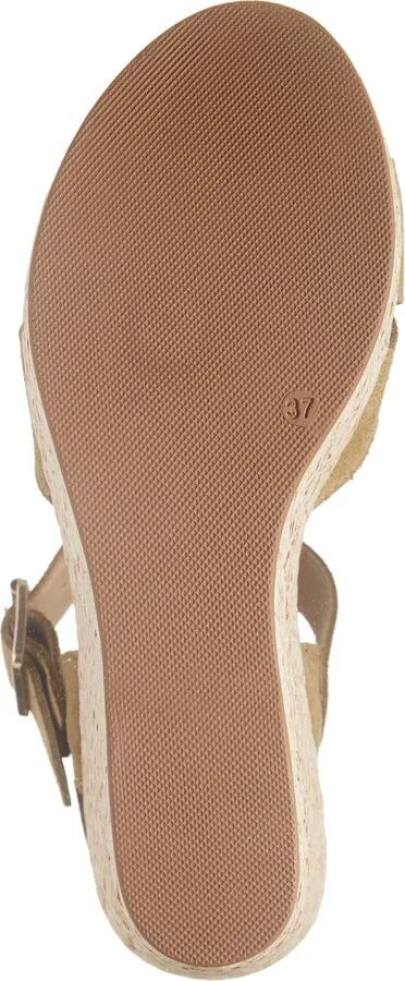 Brittany Ankle Strap Espadrille Platform Wedge Sandal - Image 6