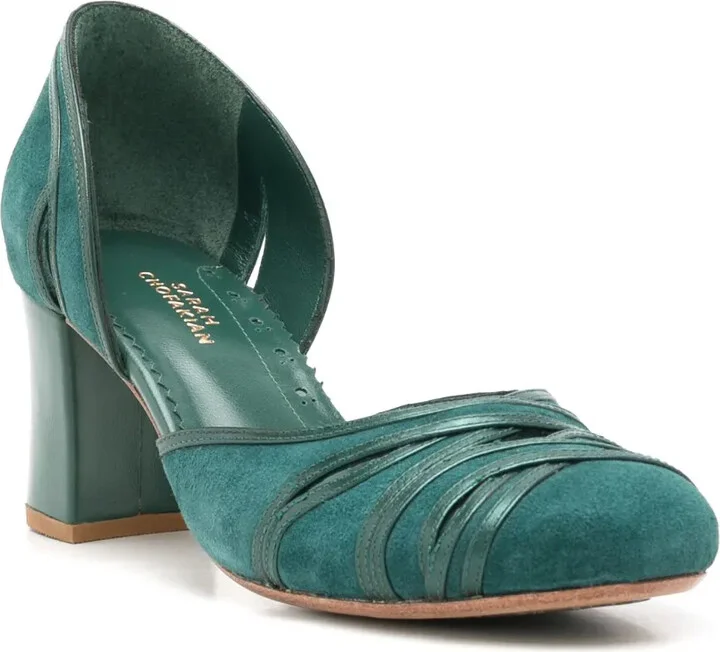 Brive 55mm leather pumps - Image 2