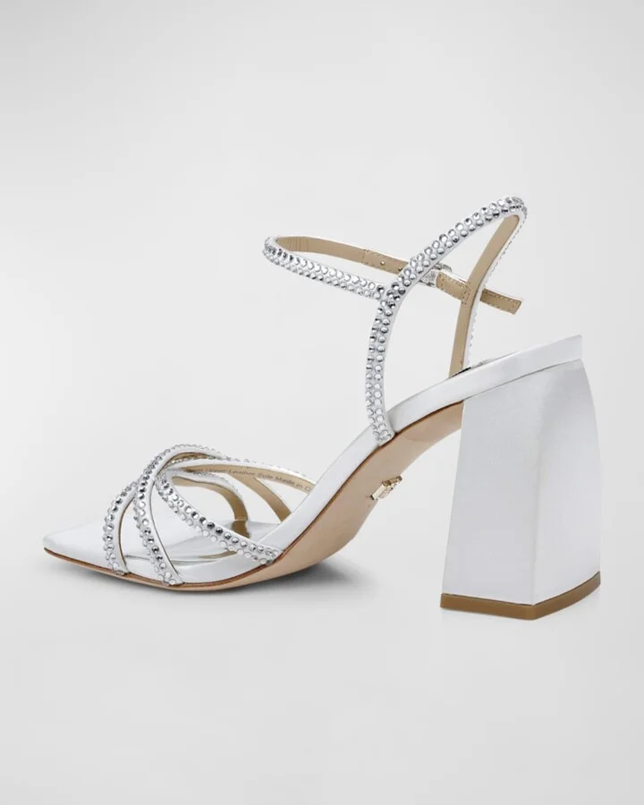 Brixley Strass Ankle-Strap Sandals - Image 3