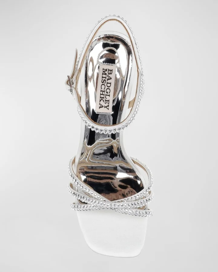 Brixley Strass Ankle-Strap Sandals - Image 4
