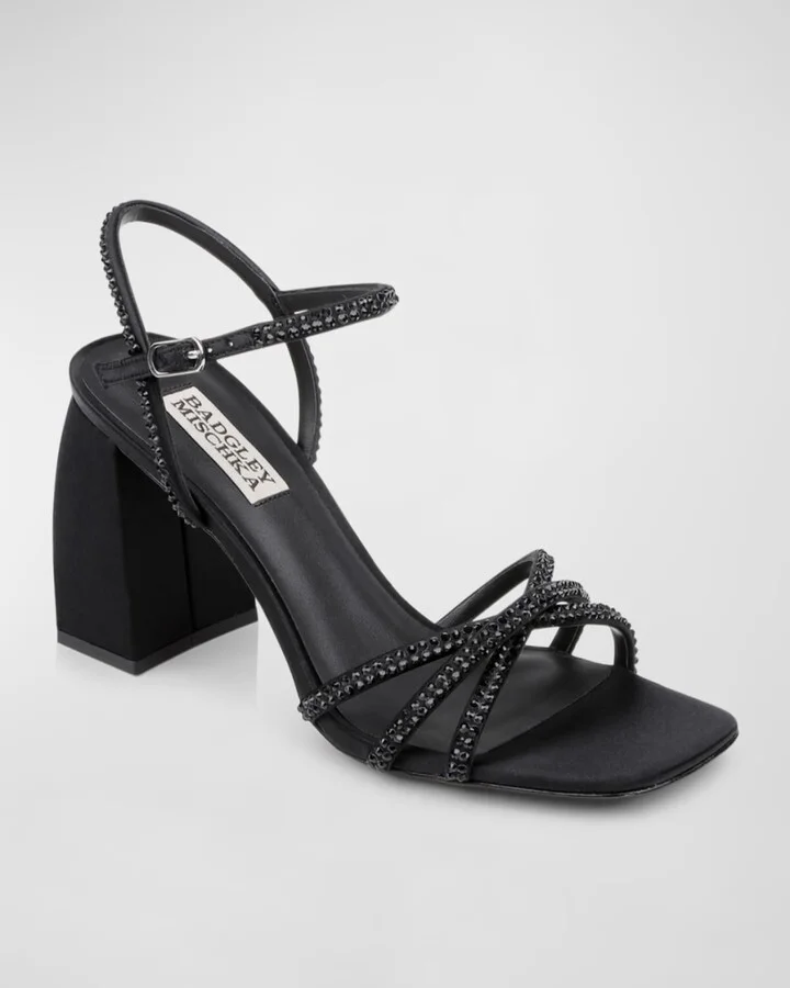 Brixley Strass Ankle-Strap Sandals - Image 7