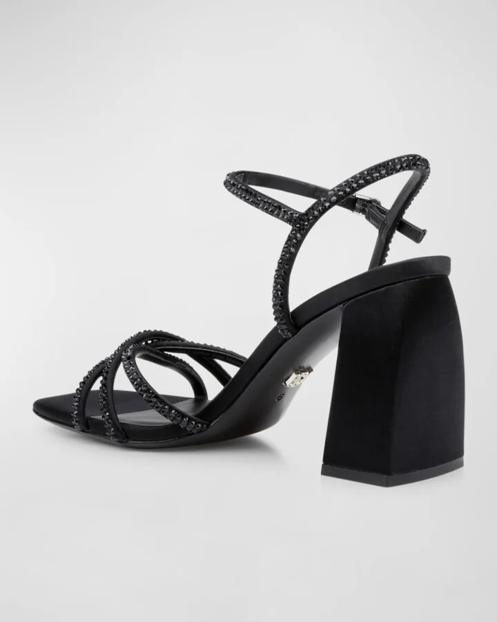 Brixley Strass Ankle-Strap Sandals - Image 8