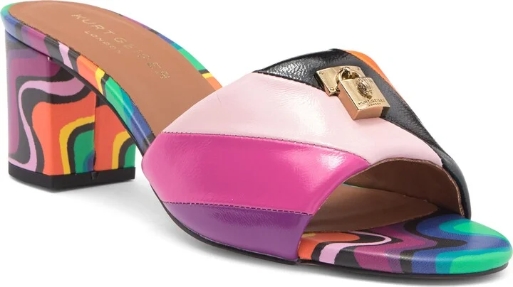 Brixton Block Heel Slide Sandal