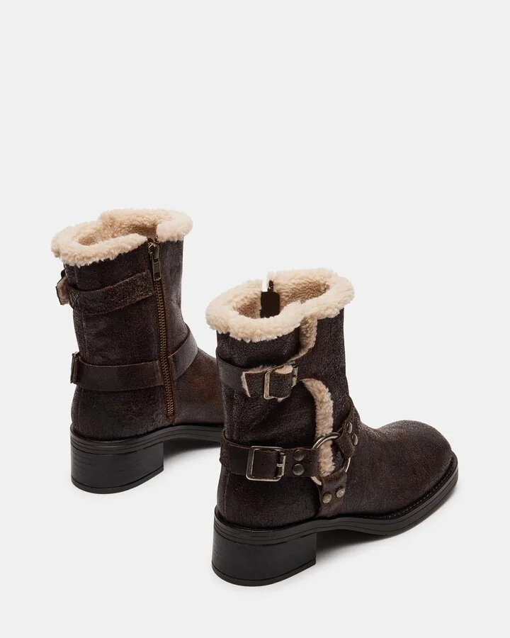 Brixton Fur Brown Distressed - Image 5