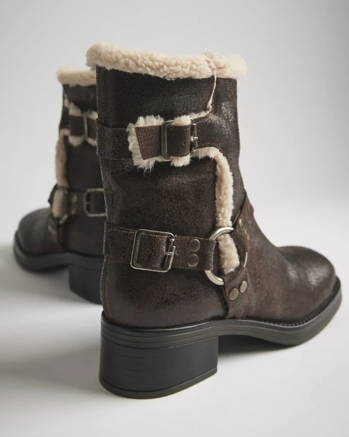 Brixton Fur Brown Distressed - Image 6