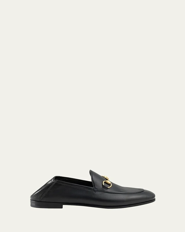 Brixton Leather Horsebit Loafers