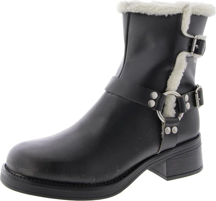 Brixton Womens Zipper Round Toe Booties
