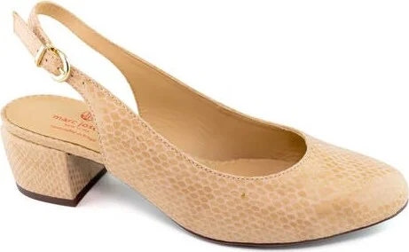 Broad St Slingback Leather Pump