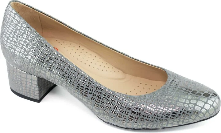 METALLIC PEWTER GATOR