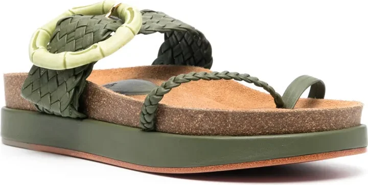 Broadwalk Romance leather slides - Image 2