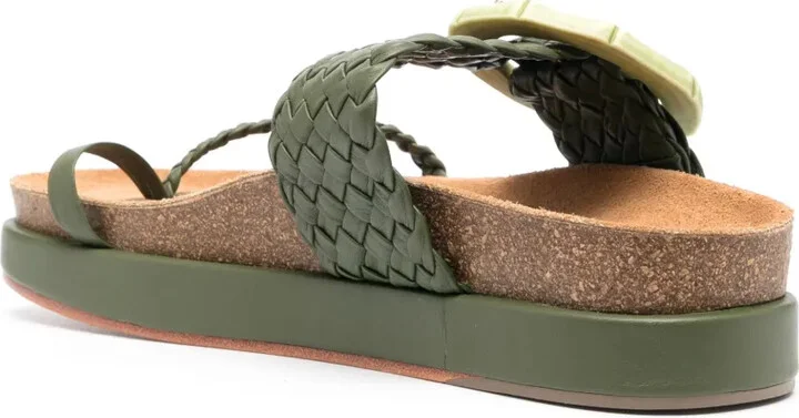 Broadwalk Romance leather slides - Image 3