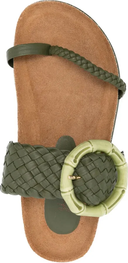 Broadwalk Romance leather slides - Image 4