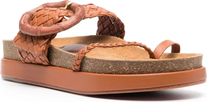Broadwalk Romance leather slides - Image 2