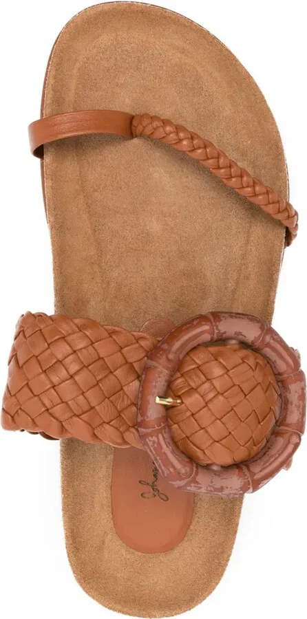 Broadwalk Romance leather slides - Image 4