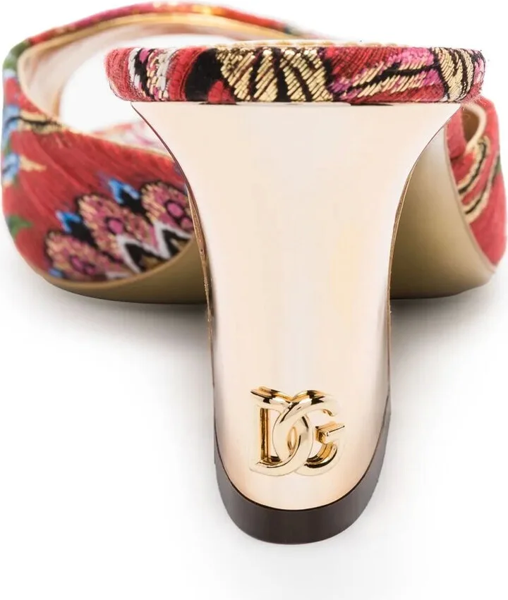Broc peep-toe 75mm sandals - Image 2