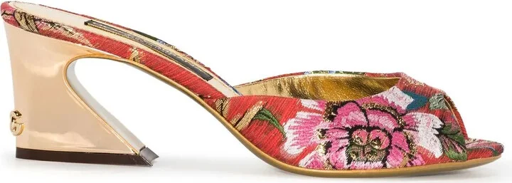 Broc peep-toe 75mm sandals