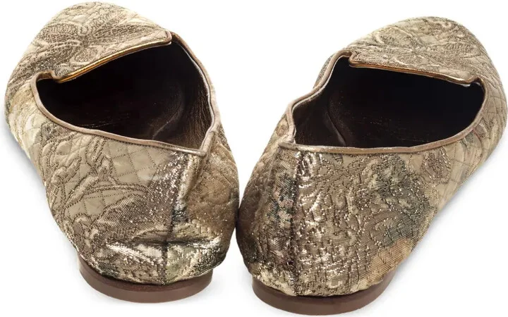 Brocade-Quilted Slippers - Image 4