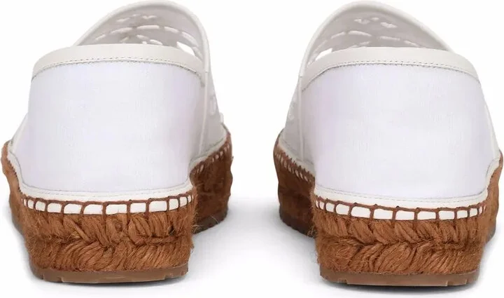 Broderie Anglaise Flat Espadrilles - Image 3