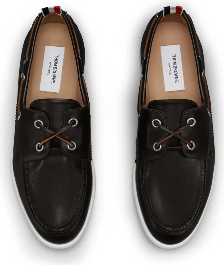 Brogue boat shoes - Image 4