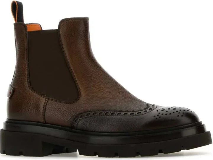 brogue Chelsea boots - Image 2