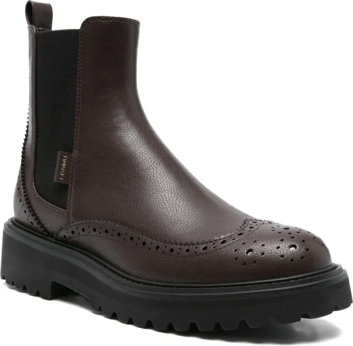 Brogue Chelsea Boots - Image 2