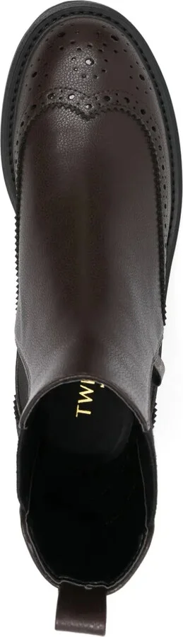 Brogue Chelsea Boots - Image 4