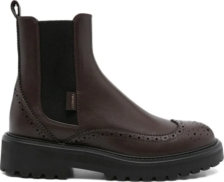Brogue Chelsea Boots