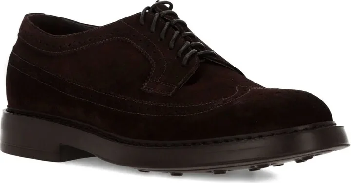 Brogue Derby Lace-Up Shoes