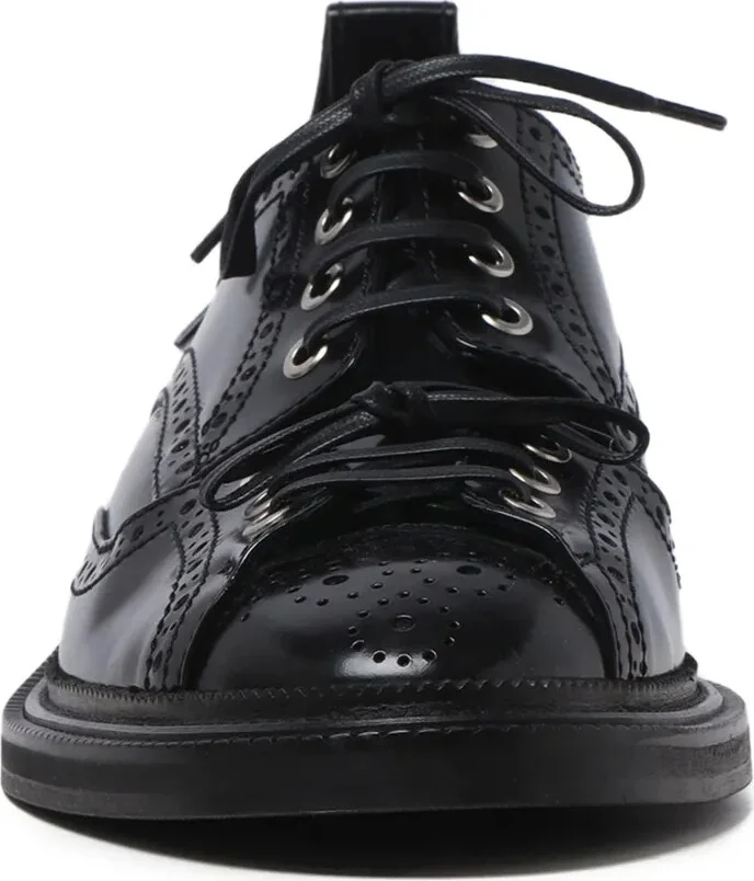 Brogue-Detail Derby Shoes - Image 3